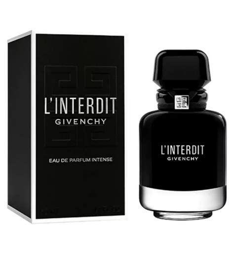 givenchy l'interdit 50ml eau de parfum|givenchy interdit boots.